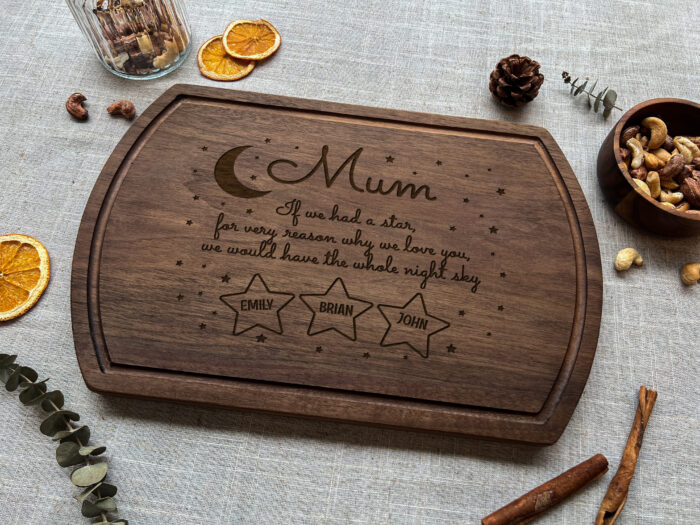 Personalized Mom Cutting Board - Mother’s Day Gift | A Mom Gift That’s Actually Meaningful (and Beautiful) - Image 6