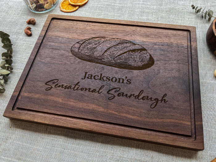 Custom Bread Baker Board - Baking Gift | Engraved Bread Board for Baking Lovers - Image 11