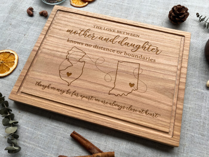 Custom Family Connection Board - Family Gift | Personalized Gift for Long-Distance Loved Ones, Holidays & Reunions - Image 5
