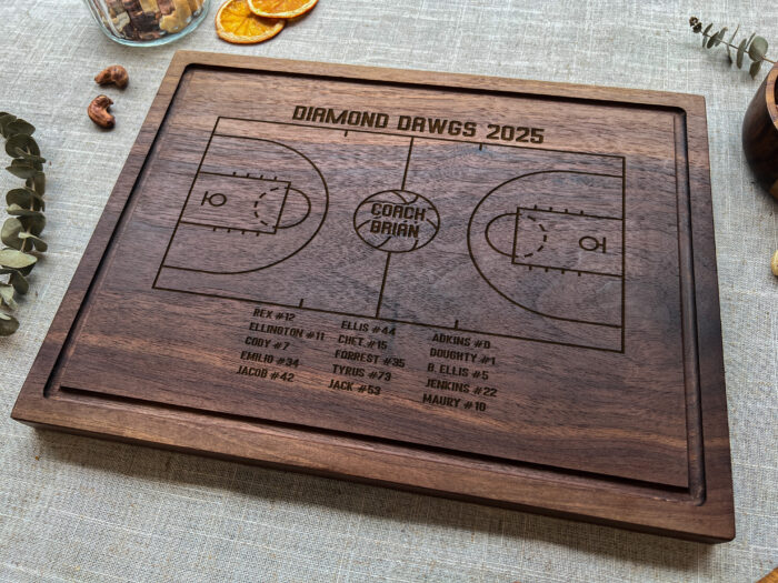 Custom Basketball Court Board - Sports Gift | Custom Basketball Court Boards for Fans - Image 9