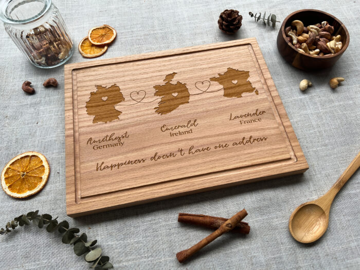 Personalized Long Distance Map Gift - Family Keepsake | Celebrate Togetherness with a Custom Family Map Gift! - Image 11