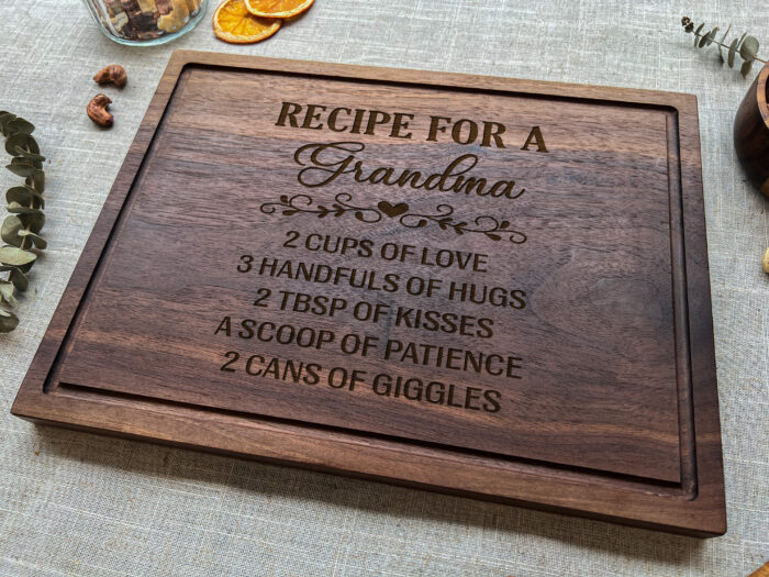 Custom Grandma Recipe Cutting Board - Image 9