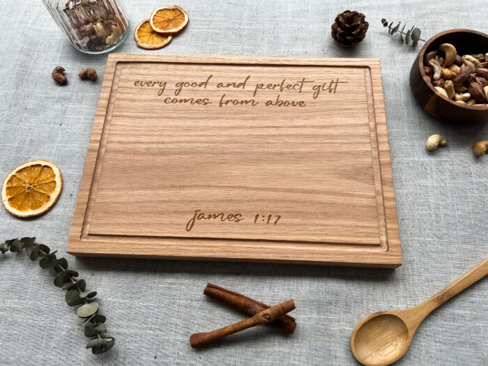 Custom Bible Verse Board - Faith Gift | Engraved Christian Gift with Scripture or Name