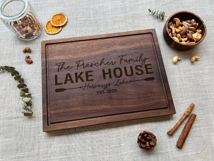 Custom Lake House Cutting Board - Personalized Gift | Personalized Gifts for Lake Lovers - Image 9