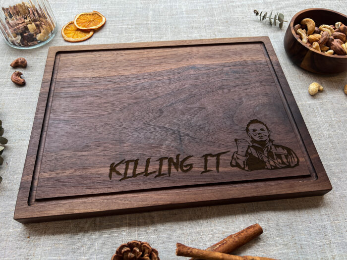Custom Michael Myers Cutting Board - Horror Gift - Image 8