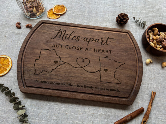 Personalized Long Distance Family Map - Family Gift | Custom Family Maps with Names & Cities – A Gift Across the Miles! - Image 4