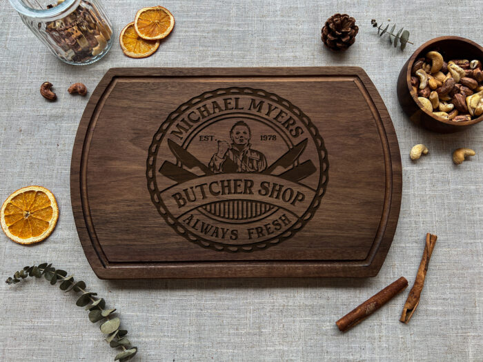 Custom Michael Myers Butcher Board - Horror Gift - Image 6