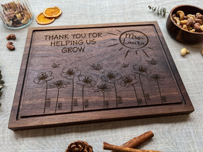 Custom Teacher Cutting Board - Teacher Gift | Personalized Gift for Teachers – Engraved Cutting Board They’ll Love! - Image 10