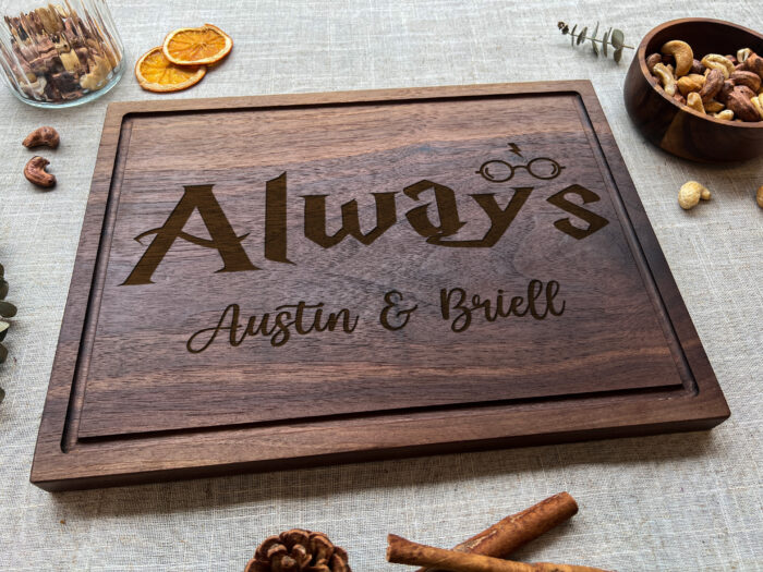 Custom Wizard Cutting Board - Harry Potter Gift | Personalized Magic Cutting Board – Perfect for Potterheads! - Image 4
