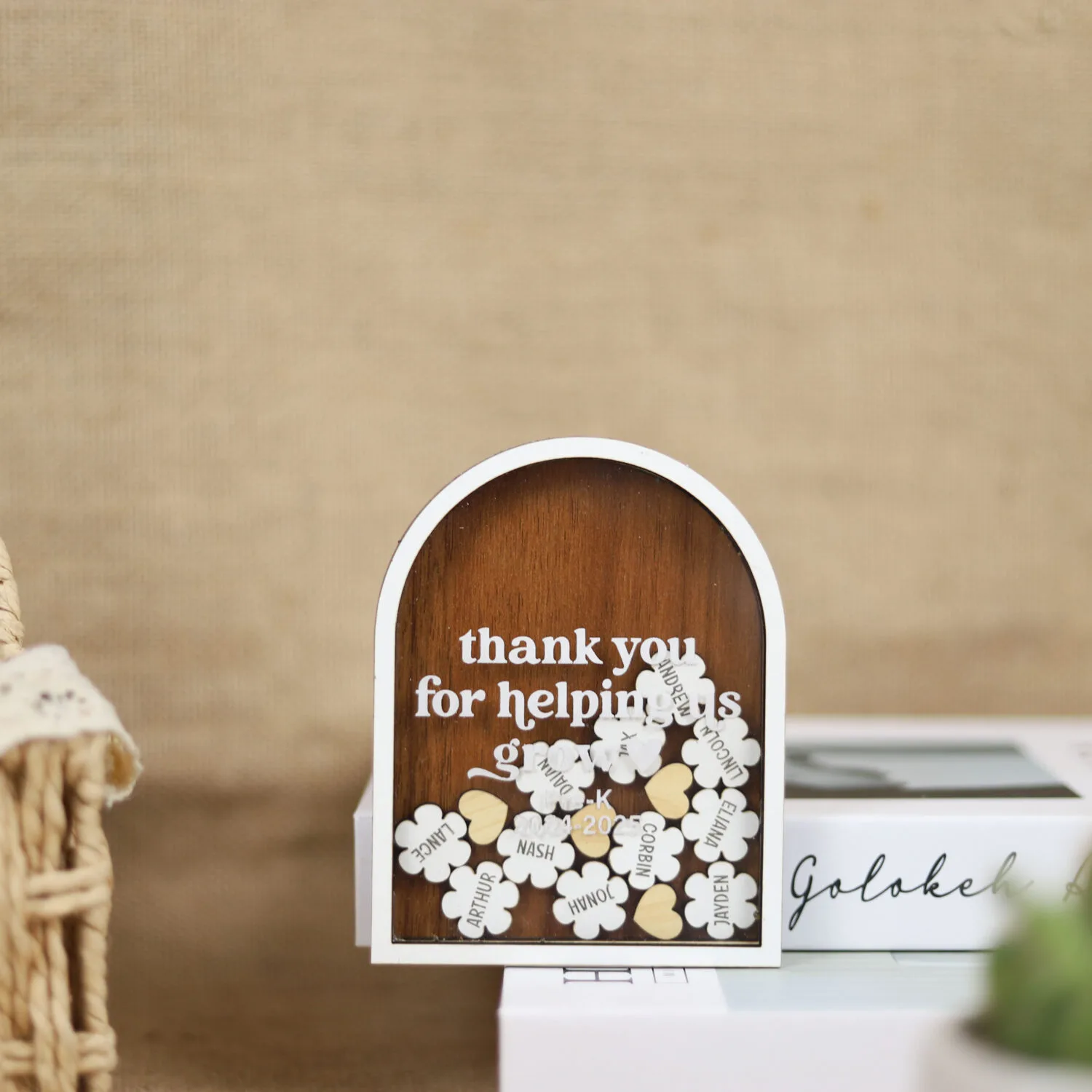 Classroom Magnetic Shaker Teacher Fridge - Personalized Teacher Gift | Personalized Magnetic Teacher Shaker for Classroom Fridge - Image 5