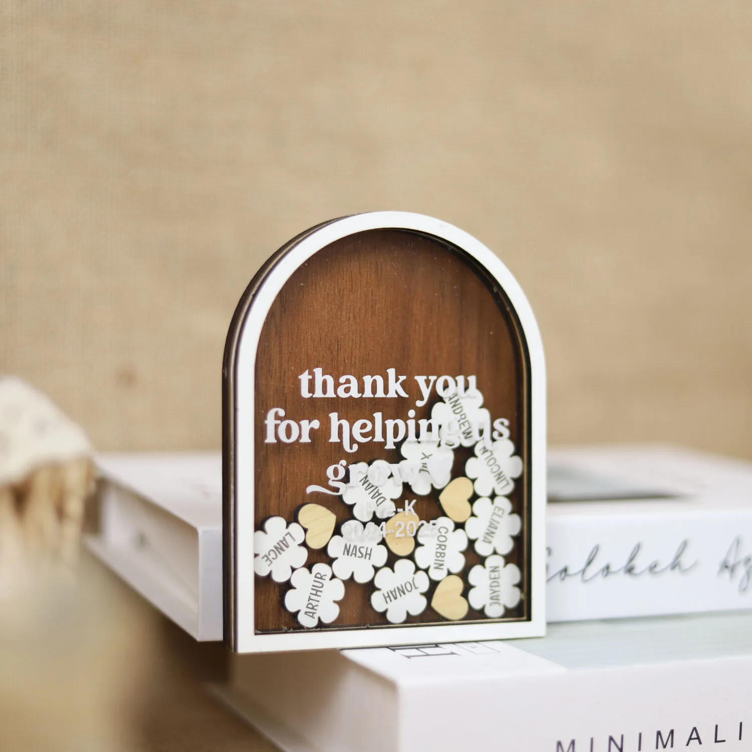 Classroom Magnetic Shaker Teacher Fridge - Personalized Teacher Gift | Personalized Magnetic Teacher Shaker for Classroom Fridge - Image 6