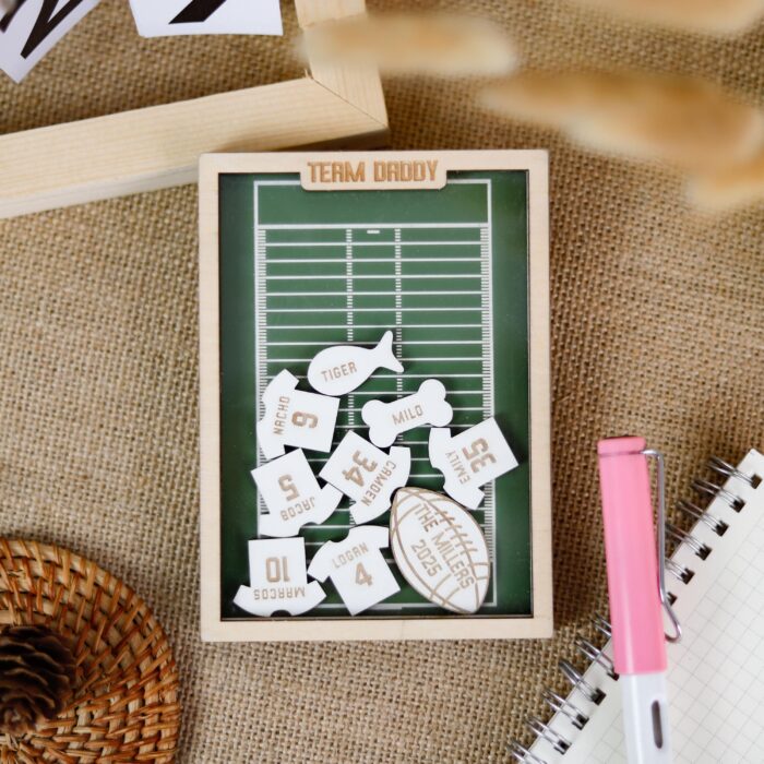 Football Coach Fridge Magnet Custom | Personalized Football Coach Magnet – Custom Gift for End-of-Season Appreciation | Custom Football Coach Fridge Magnet