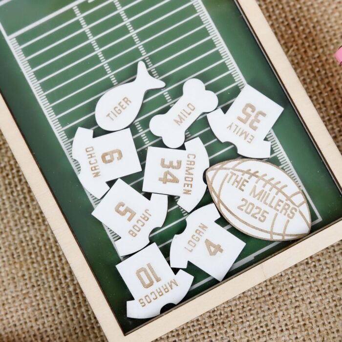 Football Coach Fridge Magnet Custom | Personalized Football Coach Magnet – Custom Gift for End-of-Season Appreciation | Custom Football Coach Fridge Magnet - Image 8
