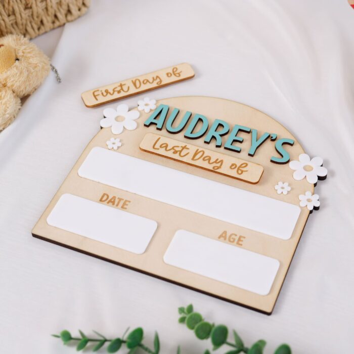 Personalized Kids School Sign First Day - Reusable Photo Prop | Custom Kids School Sign – First Day Photo Prop - Image 9