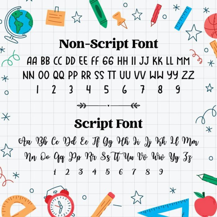 Back to School Sign Gifts Dry Erase - Personalized Colorful Keepsake | Colorful Back to School Dry Erase Sign Gift | Custom First Day School Sign for Kids - Image 3