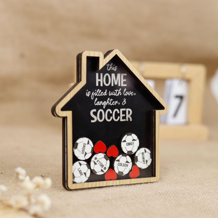 Soccer Family Fridge Magnet Custom | Personalized Soccer Family Magnet – Custom Team Gift for Fans & Players | Custom Soccer Fridge Magnet – Unique Gift for Teams, Kids & Coaches - Image 5
