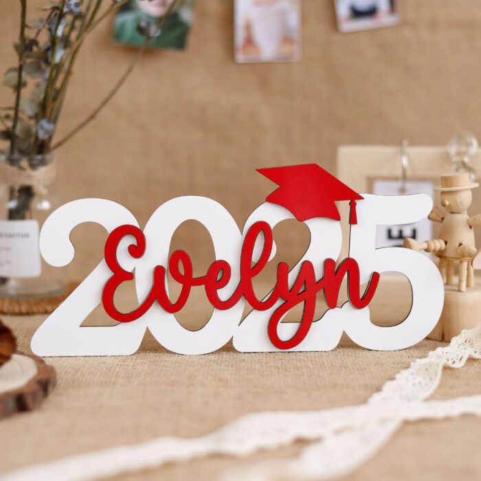 Class of 2025 Grad Sign Custom | Personalized Gift for Grads and Celebrations | Personalized Class of 2025 Sign – Graduation Party Decor and Gift Idea