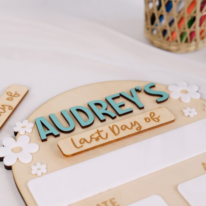 Personalized Kids School Sign First Day - Reusable Photo Prop | Custom Kids School Sign – First Day Photo Prop - Image 11
