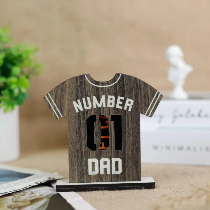 Dad Jersey Gift Card Holder Custom | Personalized Dad Jersey Gift Card Holder – Unique Father’s Day Gift Keepsake for Sports-Loving Dads