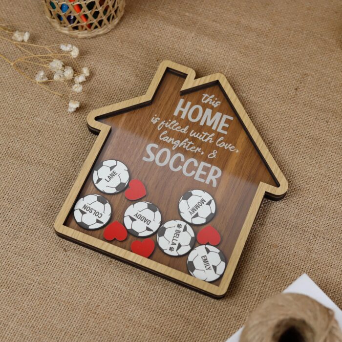 Soccer Family Shaker Personalized | End of Season Soccer Gift – Personalized Team Shaker Magnet Keepsake for Families - Image 6
