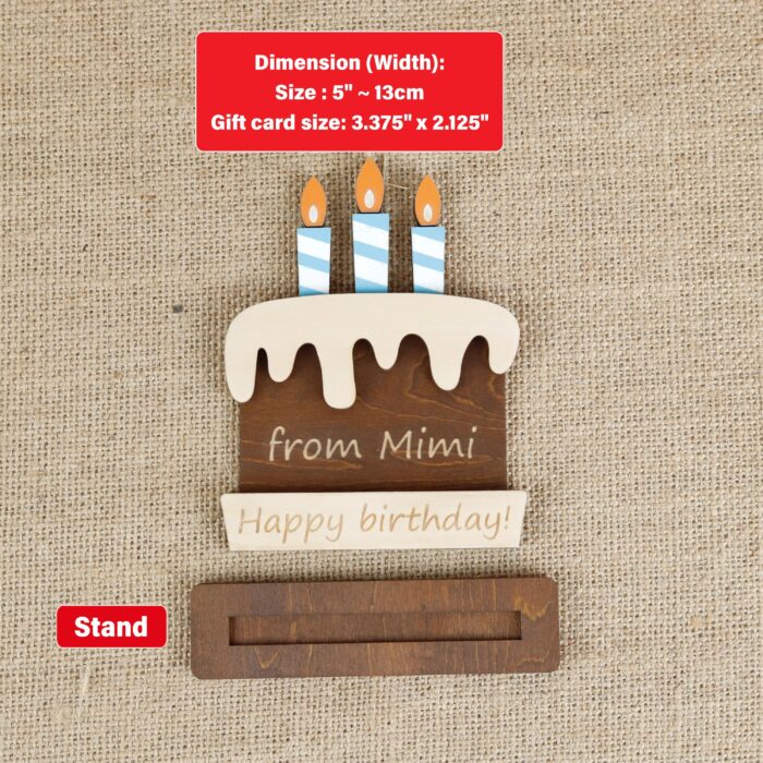 Birthday Gift Card Holder Custom | Personalized Birthday Gift Card Holder – Custom Name Magnetic Keepsake for Kids, Teens & Adults - Image 2