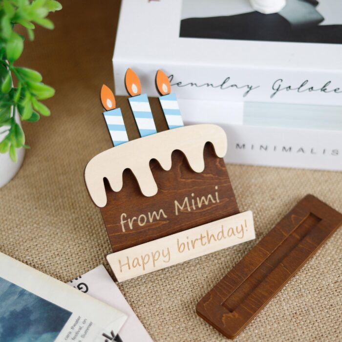 Birthday Gift Card Holder Custom | Personalized Birthday Gift Card Holder – Custom Name Magnetic Keepsake for Kids, Teens & Adults - Image 6