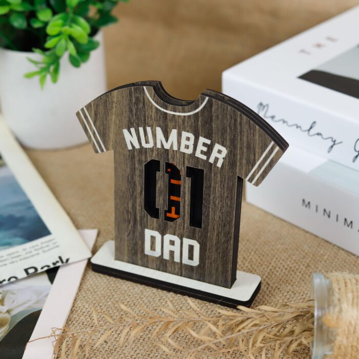 Dad Jersey Gift Card Holder Custom | Personalized Dad Jersey Gift Card Holder – Unique Father’s Day Gift Keepsake for Sports-Loving Dads - Image 9