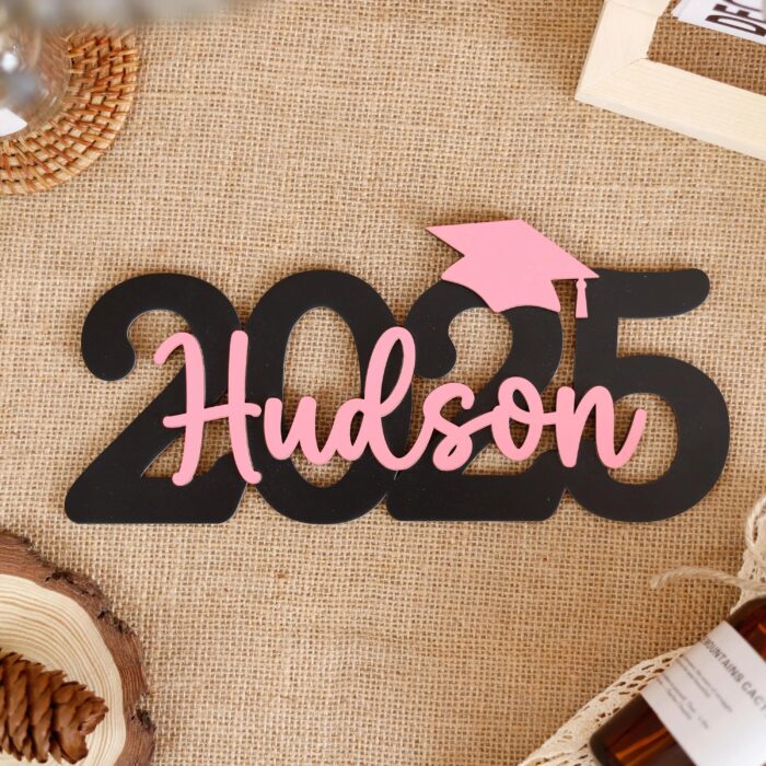Class of 2025 Grad Sign Custom | Personalized Gift for Grads and Celebrations | Personalized Class of 2025 Sign – Graduation Party Decor and Gift Idea - Image 7
