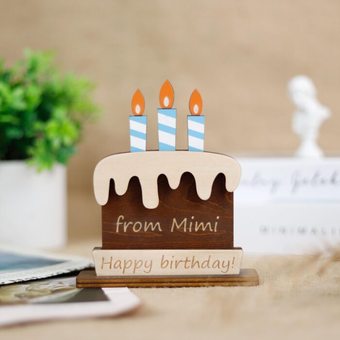Birthday Gift Card Holder Custom | Personalized Birthday Gift Card Holder – Custom Name Magnetic Keepsake for Kids, Teens & Adults