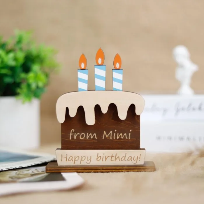 Birthday Gift Card Holder Custom | Personalized Birthday Gift Card Holder – Custom Name Magnetic Keepsake for Kids, Teens & Adults