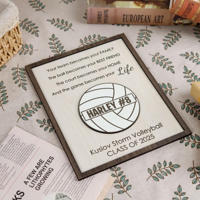 Personalized Volleyball Senior Plaque & Gift | Personalized  Gift - Image 4