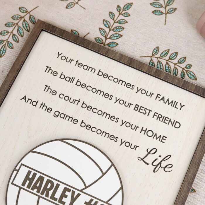 Personalized Volleyball Senior Plaque & Gift | Personalized  Gift - Image 5