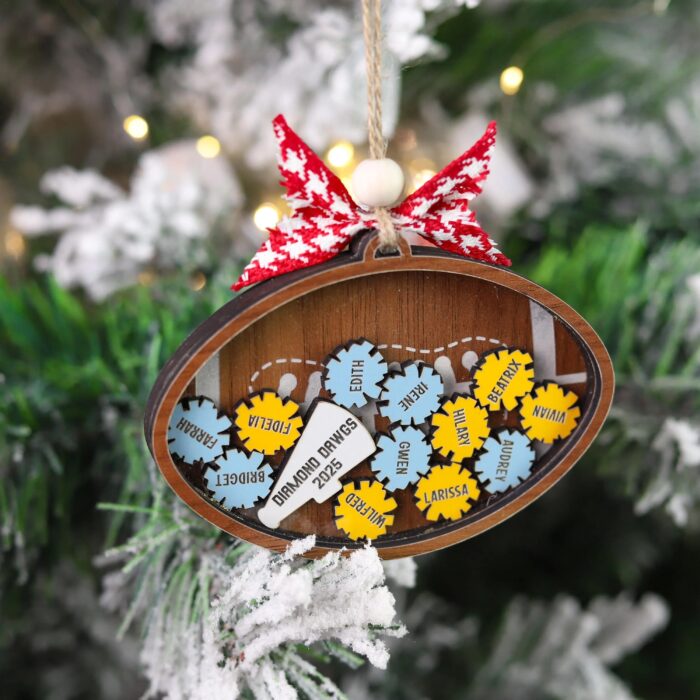 Personalized 4D Cheer Coach Shaker Ornament | Personalized Ornament - Image 8