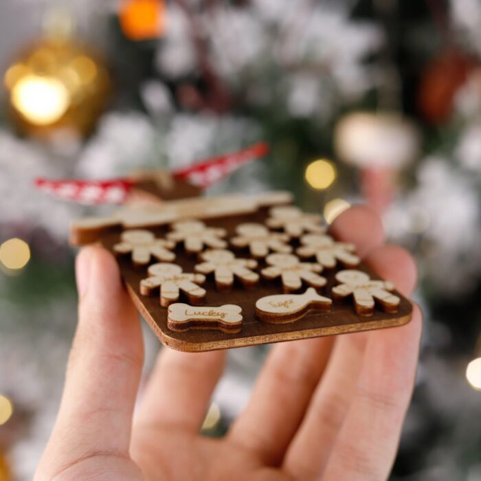 Personalized Gingerbread Tray Ornament | Personalized Ornament - Image 8