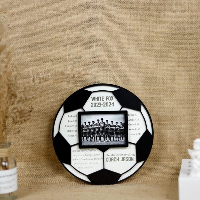 Personalized Soccer Coach Photo Frame Gift | Personalized Gift - Image 7