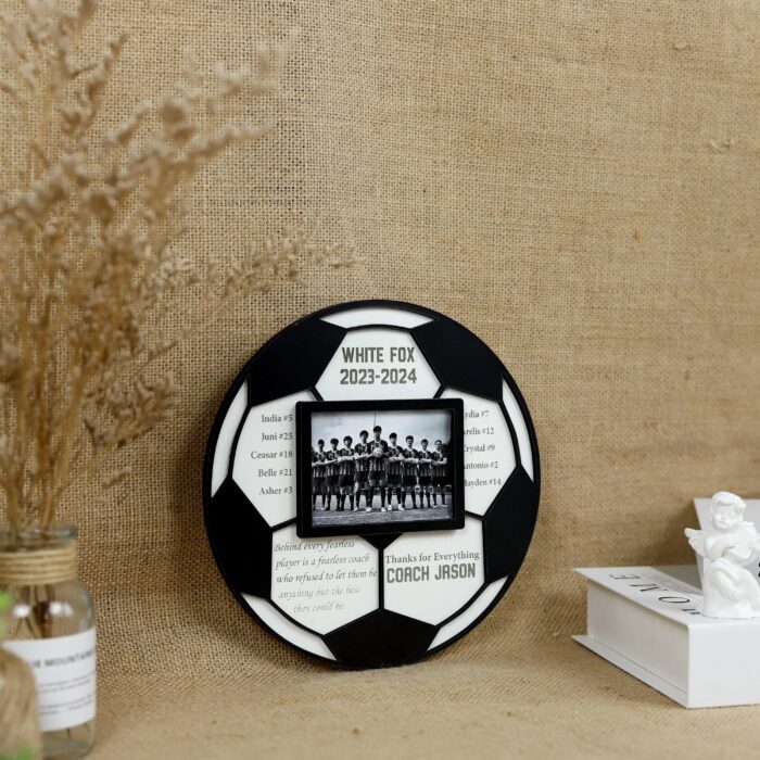 Personalized Soccer Coach Photo Frame Gift | Personalized Gift - Image 6