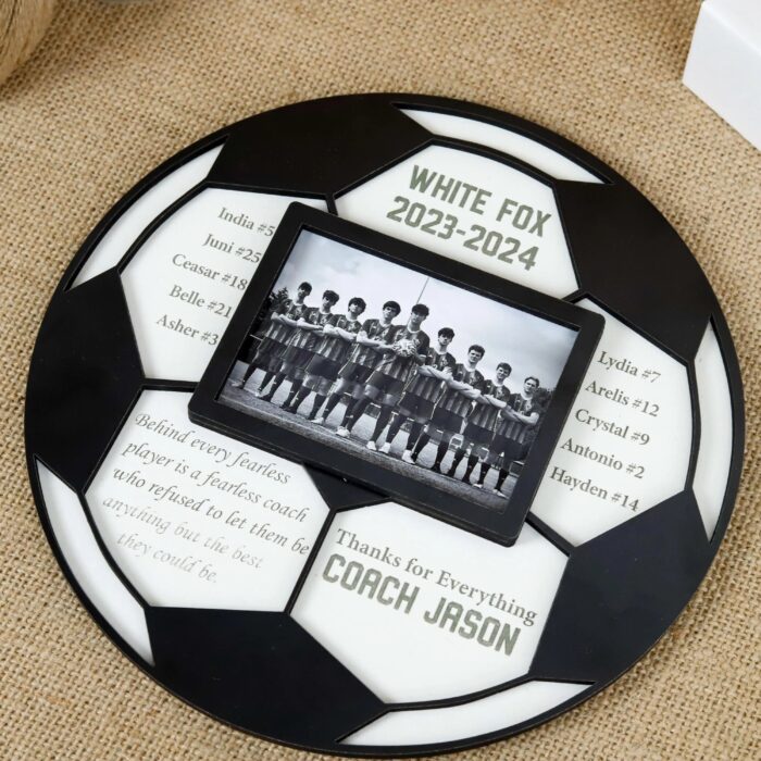Personalized Soccer Coach Photo Frame Gift | Personalized Gift - Image 5