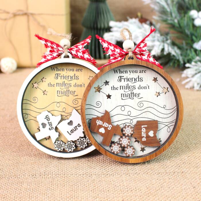 Personalized Sport Santa Hat Ornament – Custom Name & Holiday Keepsake | Personalized Ornament - Image 6