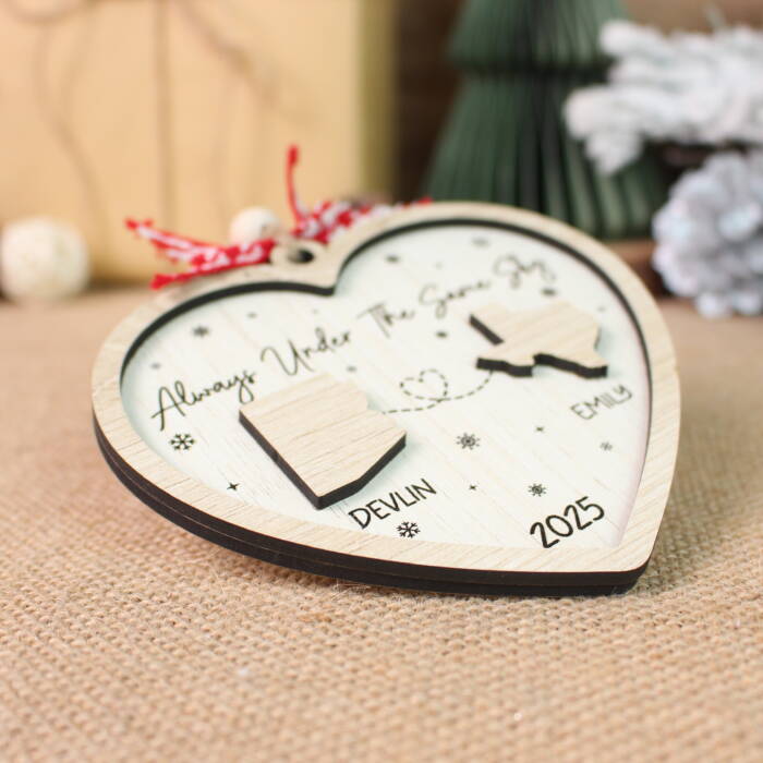 Always Under the Same Sky Ornament 2025 – Personalized Ornament - Image 9