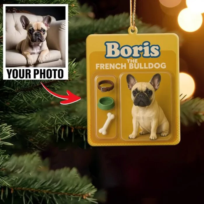 Personalized Dog Breed Ornament – Custom Dog Name Keepsake | Personalized Ornament